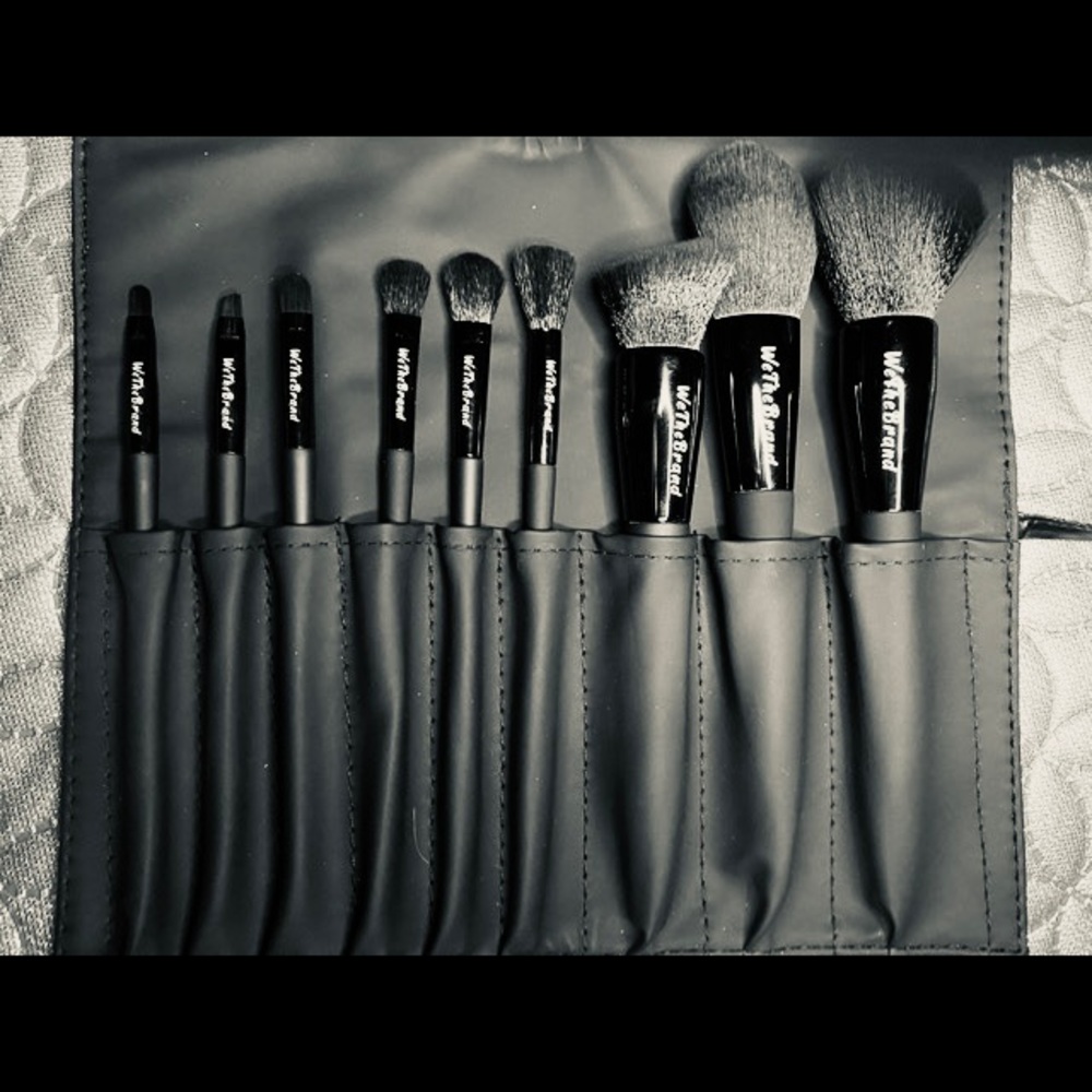 9 Piece all Mink Brush set!!